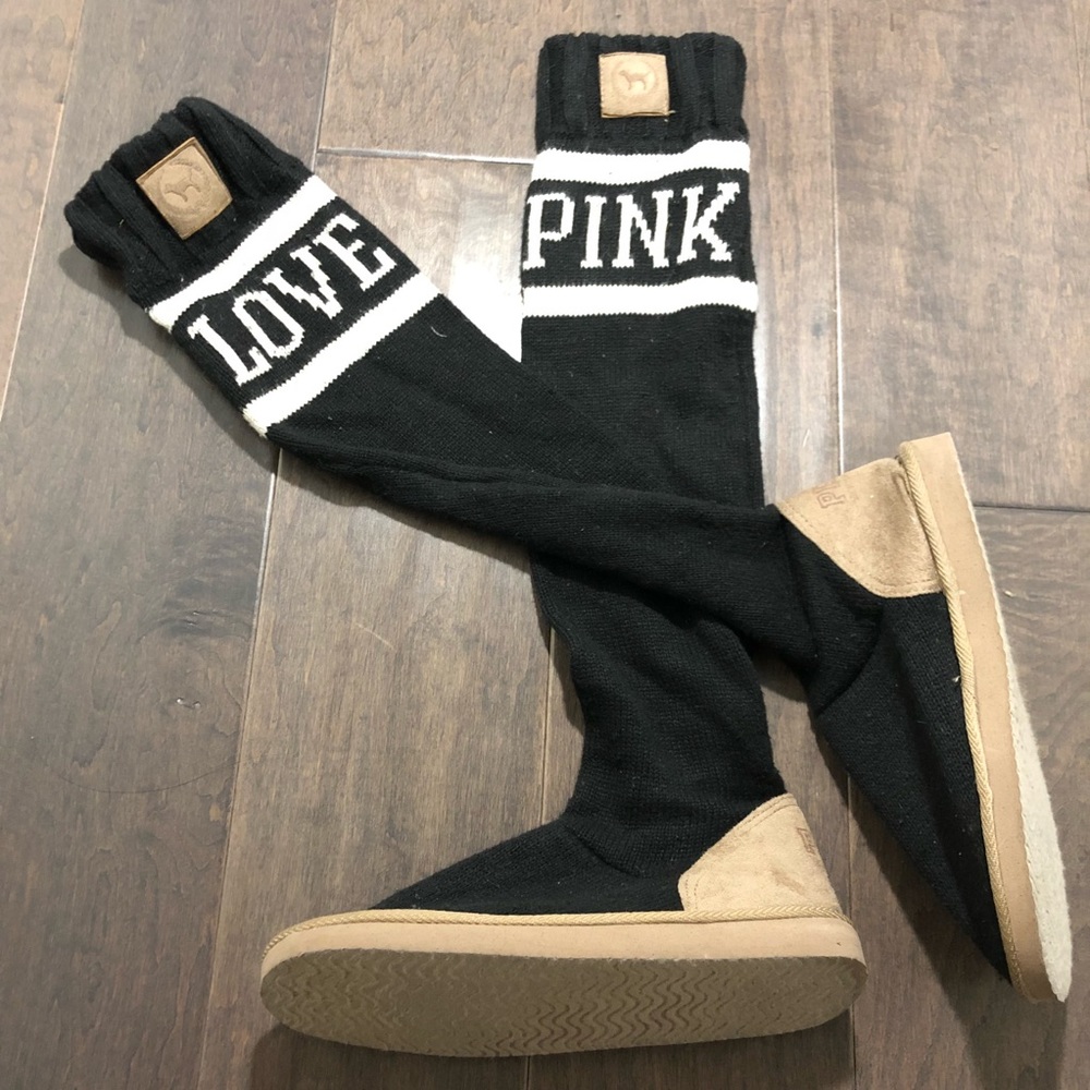 VS Pink House Slippers Mukluks